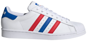 Giày Adidas SuperStar 'White Red Blue' FV3033