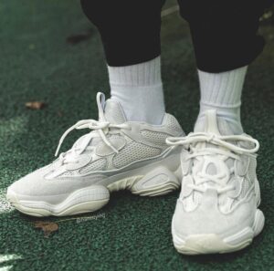 Alternative view of Giày Adidas Yeezy 500 'Bone White' FV3573