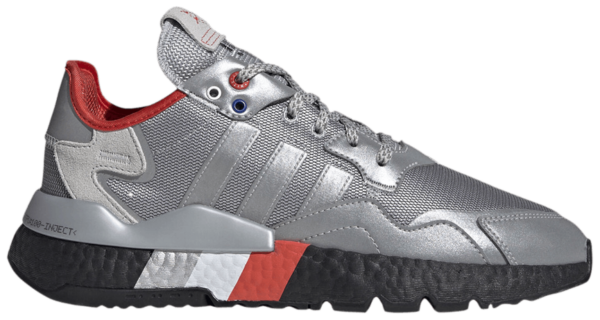 Giày Adidas Nite Jogger 'Silver Metallic' FV3787