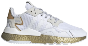 Giày Adidas Wmns Nite Jogger 'White Gold Metallic' FV4138