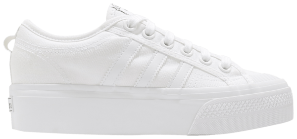 Giày Adidas Wmns Nizza Platform 'Triple White' FV5322