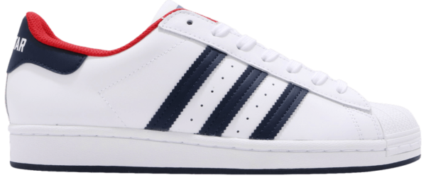 Giày Adidas Superstar 'Navy Red' FV8270