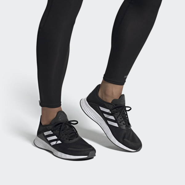 Giày Adidas Duramo SL 'Black White' FY6685 - Ảnh 4