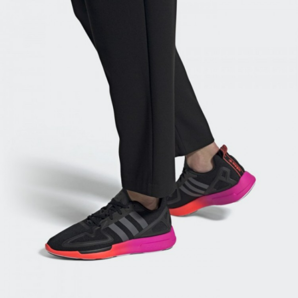 Giày Adidas ZX 2K Flux 'Gradient Sole Core Black' FV9970 - Ảnh 2