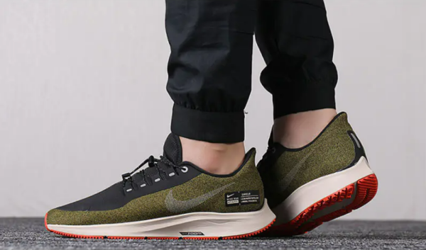 Giày Nike Air Zoom Pegasus 35 Shield 'Olive Flak' AA1643-300 - Ảnh 3