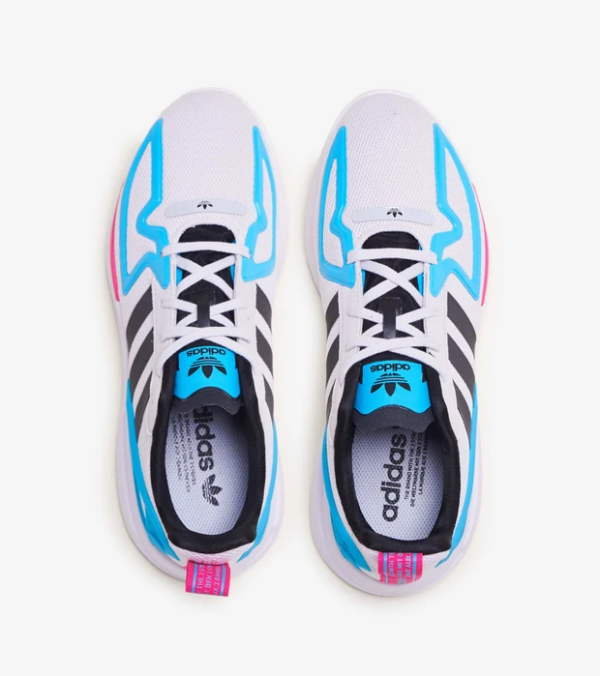 Giày Adidas ZX 2k Flux Signal Cyan FW1908 - Ảnh 4