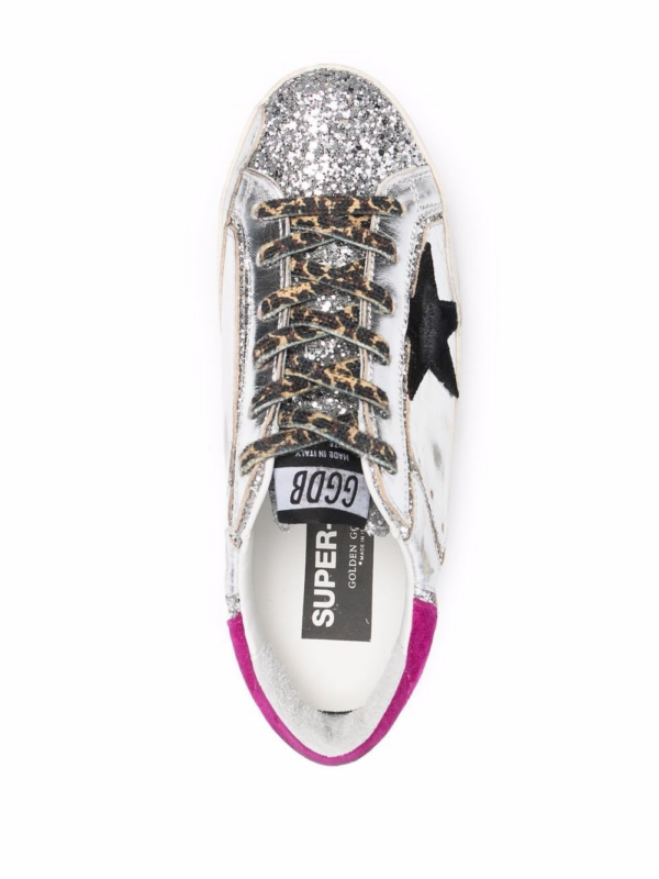 Giày Golden Goose Wmns Superstar 'Silver' GWF00103-F002001-70191 - Ảnh 4