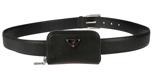 Thắt Lưng Prada Saffiano 'Black' 2CM235-053-F0002 - Ảnh 4
