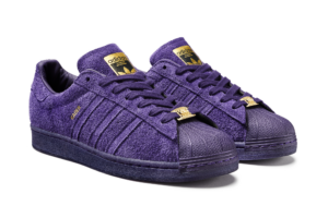 Giay Adidas Kader Sylla x Superstar ADV 'Dark Purple' HP8865