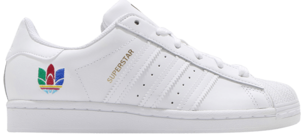 Giày Adidas Wmns Superstar 'White Real Magenta'  FW3694