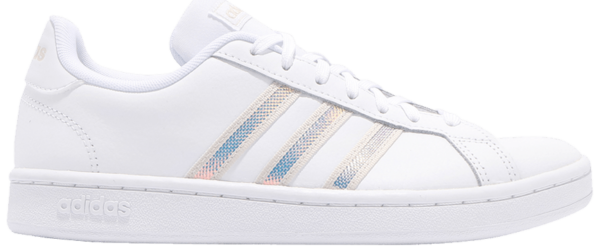Giày Adidas Grand Court 'White Aluminium' FW3734