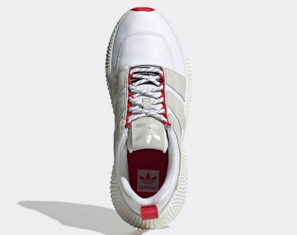 Giày Adidas Prophere V2 'White University Red' FW4260 - Ảnh 5