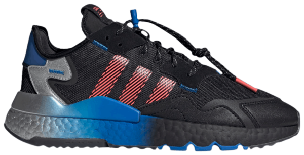 Giày Adidas Nite Jogger 'Black Flash Red Blue' FW4275