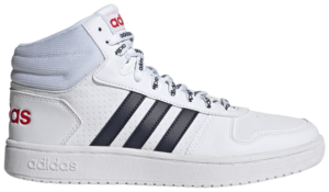 Giày Adidas Hoops 2.0 Mid 'White Legend Ink' FW4478