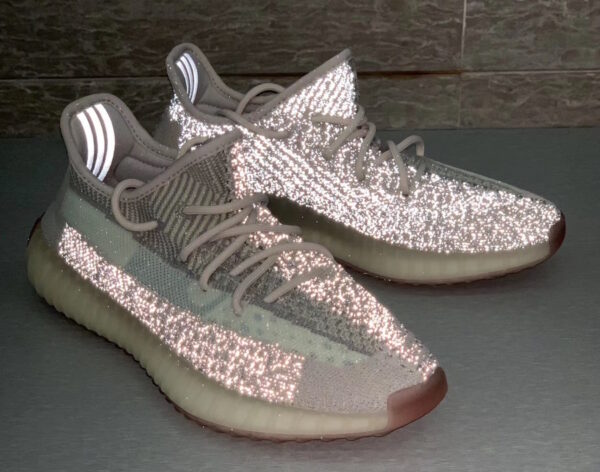 Giày Adidas Yeezy Boost 350 V2 'Citrin Reflective' FW5318 - Ảnh 4