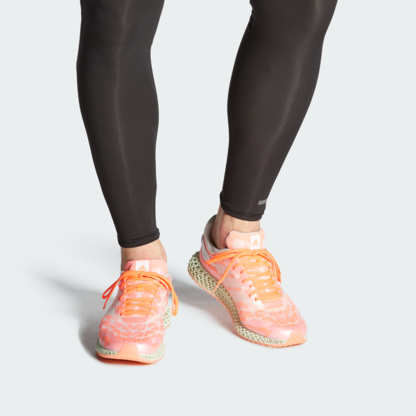 Giày Adidas 4D Runner 'Signal Coral' FW6838 - Ảnh 7