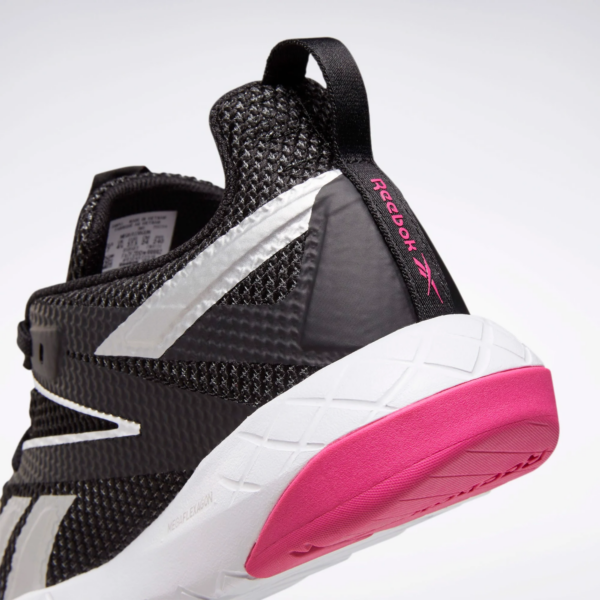 Giày Reebok Mega Flexagon 'Black Proud Pink' FW8130 - Ảnh 4