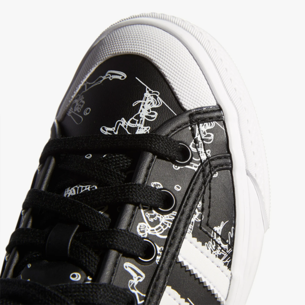 Giày Adidas Disney x Nizza J 'Sport Goofy Pack Black' FW9596 - Ảnh 2