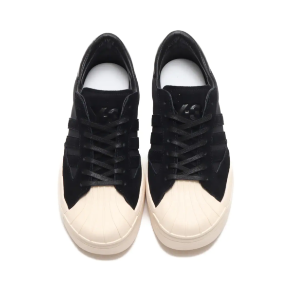 Giày Adidas Y-3 Yohji Star 'Triple Black' FX0832 - Ảnh 3