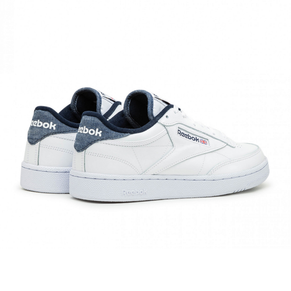 Giày Reebok Club C 85 White Navy FX2097 - Ảnh 3