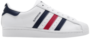 Giày Adidas Superstar 'White Scarlet' FX2328