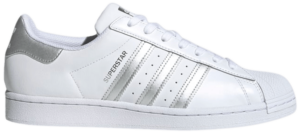 Giày Adidas Superstar 'White Silver Metallic' FX2329