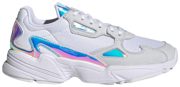 Giày Adidas Wmns Falcon 'White Iridescent' FX3432