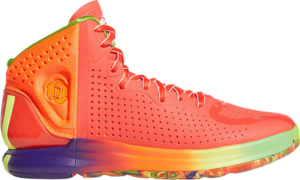 Giay Adidas D Rose 4 Restomod 'Solar Red Rainbow' FX5014