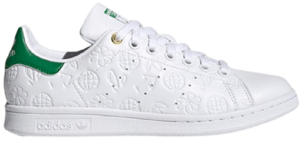 Giay Adidas Wmns Stan Smith 'Embossed Graphics White Green' FX5674