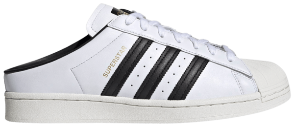 Giày Adidas Superstar Mule 'White Black Gold' FX5851