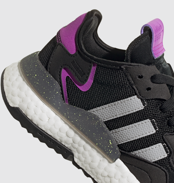 Giày Adidas Nite Jogger 'Black Purple' FX6903 - Ảnh 4