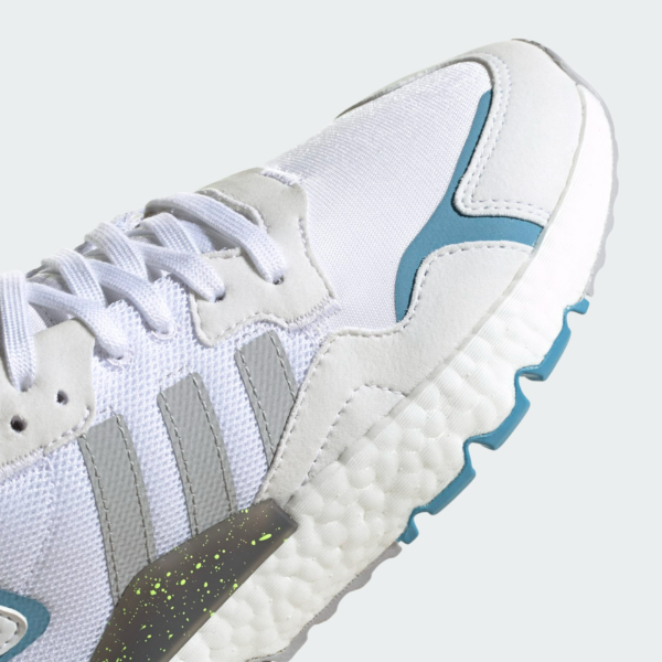 Giày Adidas Original Nite Jogger Cloud White Grey FX6904 - Ảnh 3