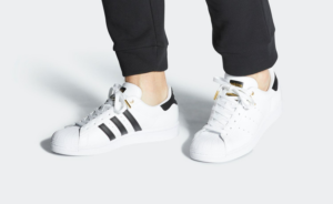 Giay Adidas Stan Smith 'White Gold Metallic' FX7577