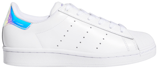 Giày Adidas Superstar J 'White Iridescent' FX7594