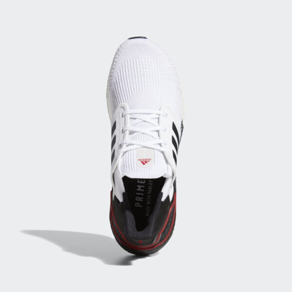 Giày Adidas UltraBoost 20 'White Scarlet' FX8333 - Ảnh 2