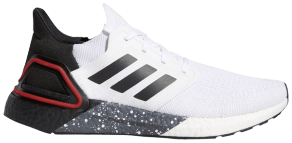 Giày Adidas UltraBoost 20 'White Scarlet' FX8333