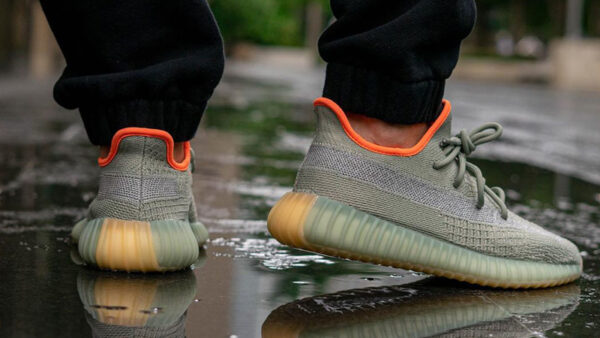 Giày Adidas Yeezy Boost 350 V2 'Desert Sage' FX9035 - Ảnh 4