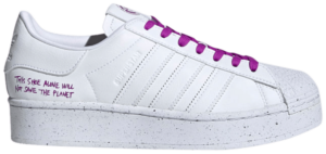 Giày Adidas Superstar Bold Clean Classics Collection 'White Purple' FY0129