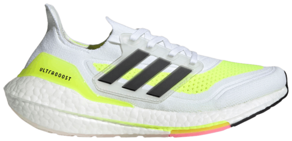 Giày Adidas Wmns UltraBoost 21 'White Solar Yellow' FY0401