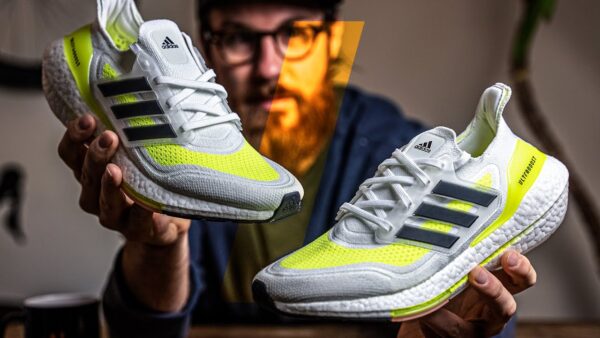 Giày Adidas Wmns UltraBoost 21 'White Solar Yellow' FY0401 - Ảnh 5