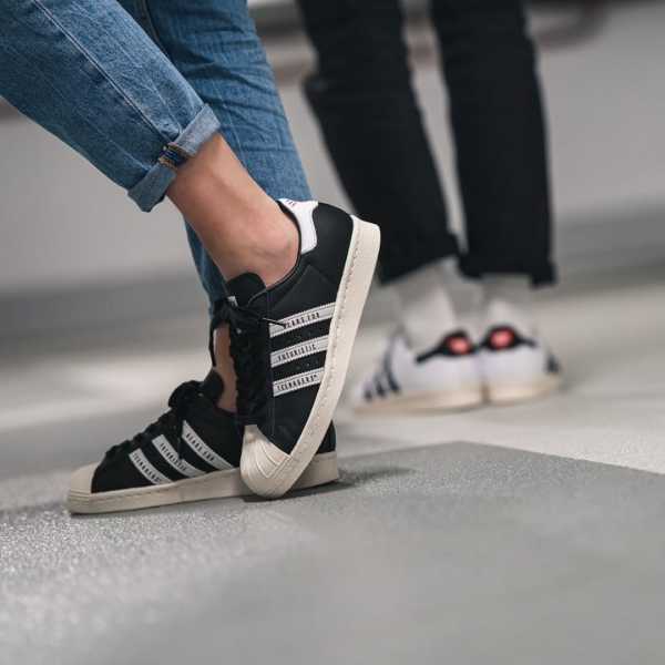 Giày Adidas Human Made x Superstar 'Gears For Futuristic Teenagers Black' FY0729 - Ảnh 2