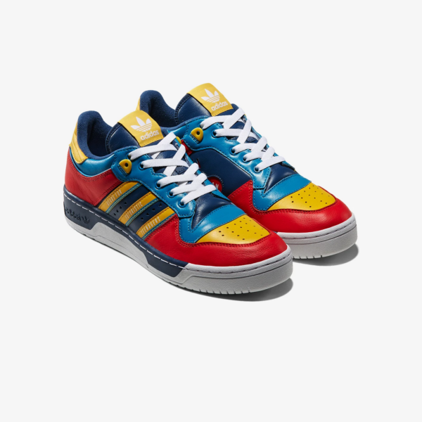 Giày Adidas Human Made x Rivalry Low 'Scarlet Aqua' FY1083 - Ảnh 4