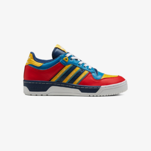Alternative view of Giày Adidas Human Made x Rivalry Low 'Scarlet Aqua' FY1083