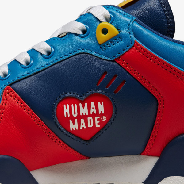 Giày Adidas Human Made x Rivalry Low 'Scarlet Aqua' FY1083 - Ảnh 5