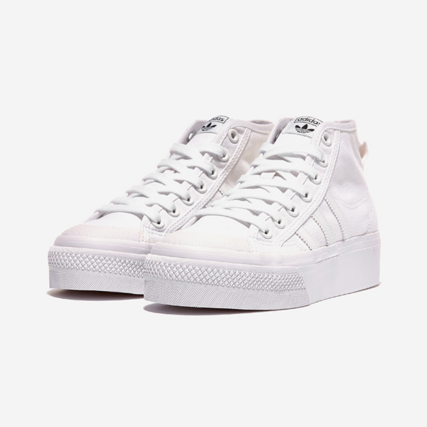 Giày Adidas Nizza Platform Mid Shoes White FY2782 - Ảnh 3