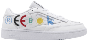 Giày Reebok BlackEyePatch x Club C 85 'White' FY3073