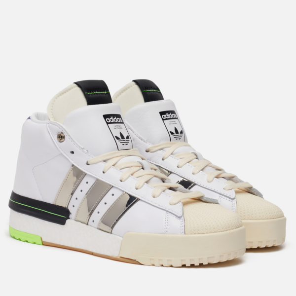 Giày Adidas Sankuanz x Rivalry Pro Model 'White Silver Metallic' FY3501 - Ảnh 2