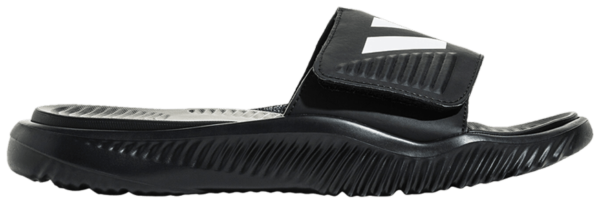 Dép Adidas Alphabounce Slide 'Black White' FZ0387