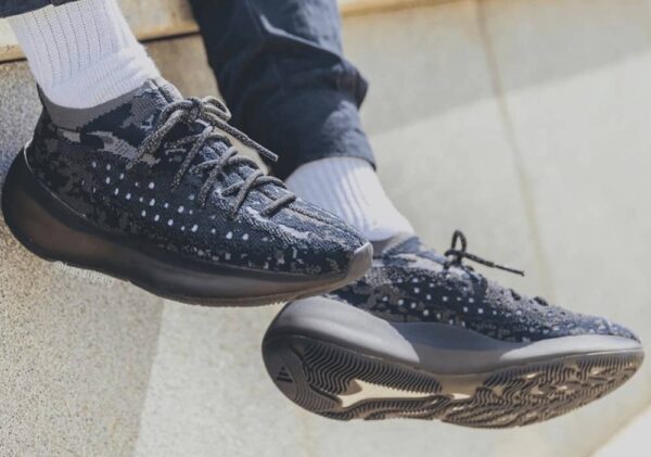 Giày Adidas Yeezy Boost 380 'Onyx Non-Reflective' FZ1270 - Ảnh 6