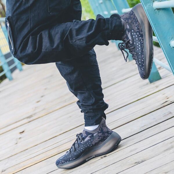 Giày Adidas Yeezy Boost 380 'Onyx Non-Reflective' FZ1270 - Ảnh 2